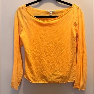 banana republic Orange with Layering Tank Long Sleeve Top